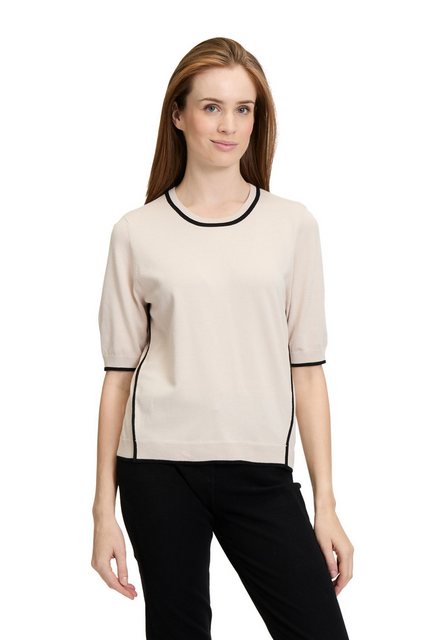 Betty Barclay Kurzarmshirt "Betty Barclay Feinstrickpullover mit Strickdeta günstig online kaufen