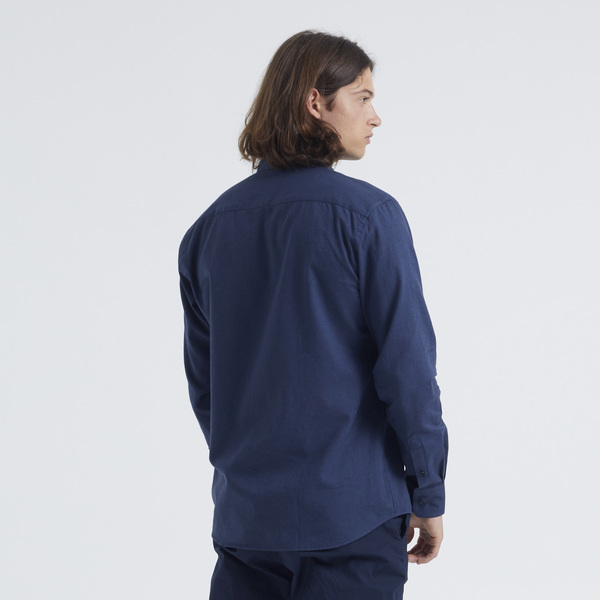 Hemd - The Organic Linen Shirt Bruce Mandarin - Mit Leinen günstig online kaufen