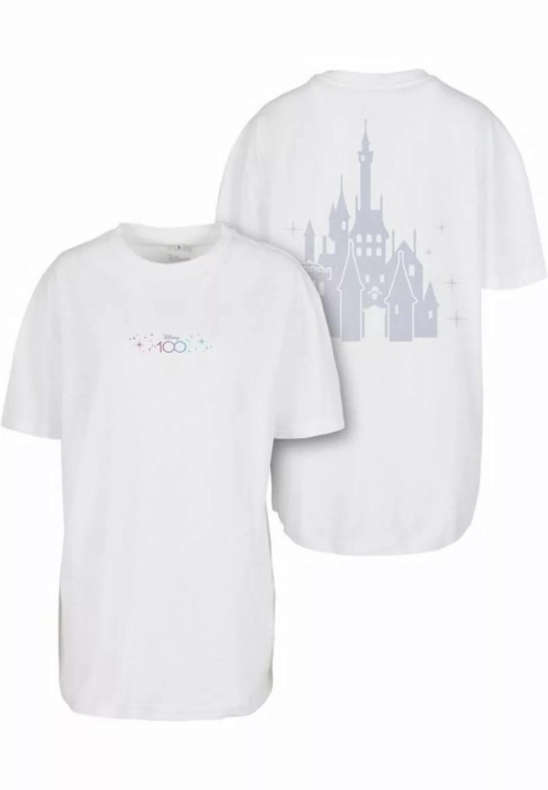 Merchcode T-Shirt Merchcode Damen Ladies Disney 100 Castle Tee (1-tlg) günstig online kaufen