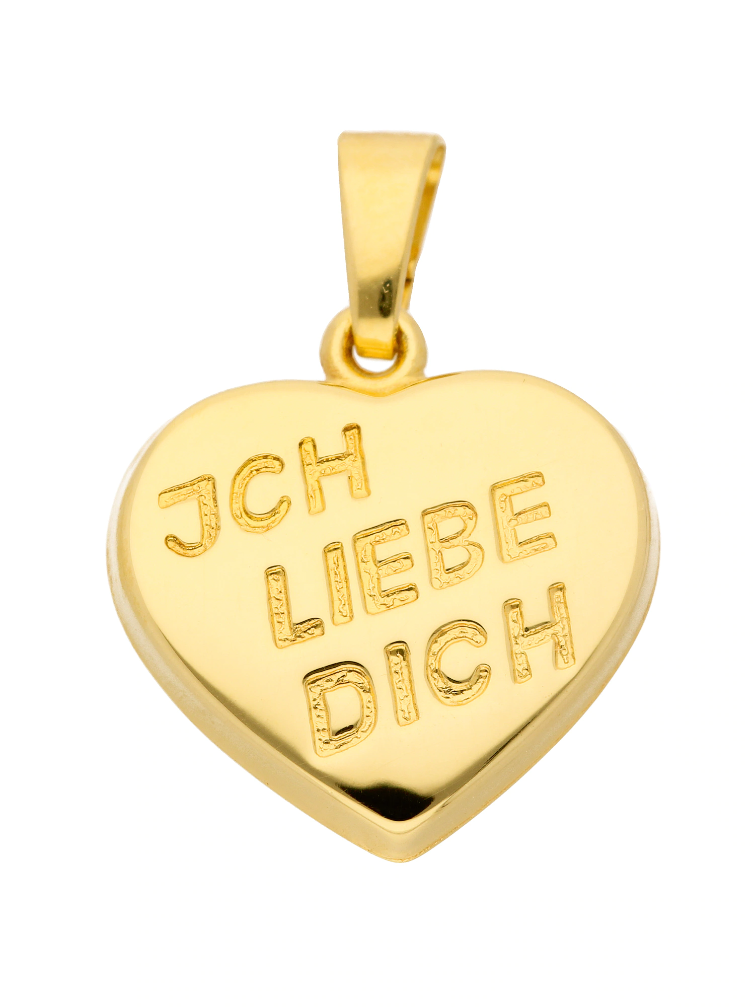 Adelia´s Kettenanhänger "333 Gold Anhänger Herz", Goldschmuck für Damen günstig online kaufen