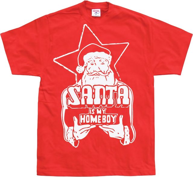 Hybris T-Shirt Santa Is My Homeboy T-Shirt günstig online kaufen