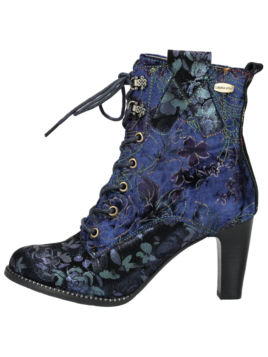 LAURA VITA High-Heel-Stiefelette "LAURA VITA Stiefelette Veloursleder/Texti günstig online kaufen