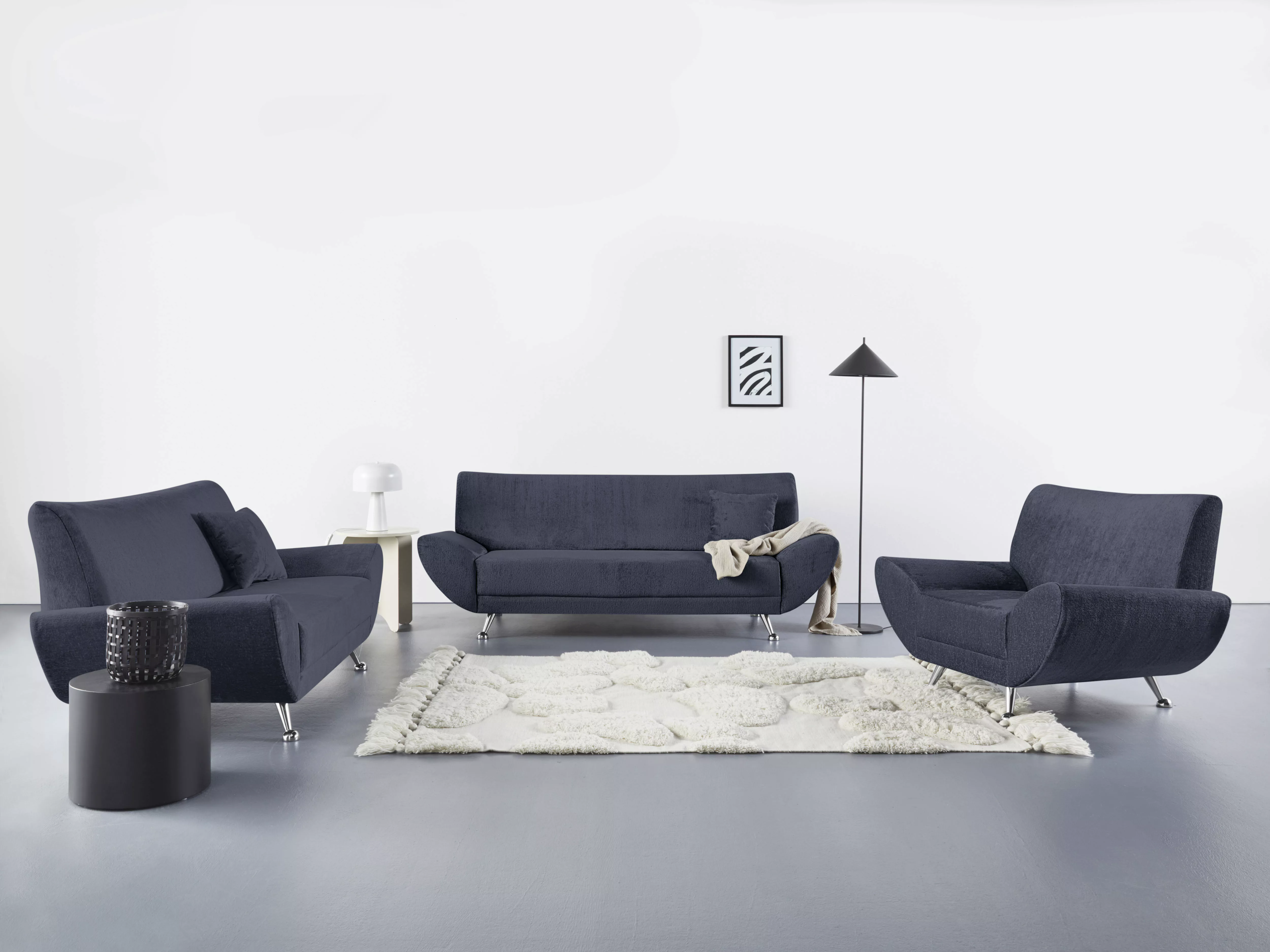 INOSIGN 2-Sitzer "Saltare, elegant und komfortabel, toller Designfuß" günstig online kaufen