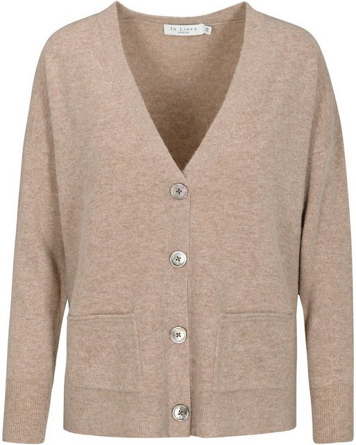 IN LINEA Strickjacke V-Cardigan günstig online kaufen