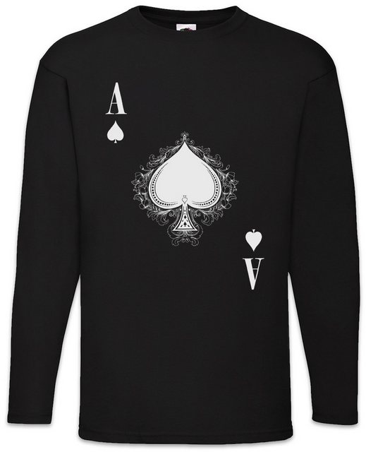 Urban Backwoods Langarmshirt Ace Of Spades IV Langarm T-Shirt Spade Ace Pok günstig online kaufen