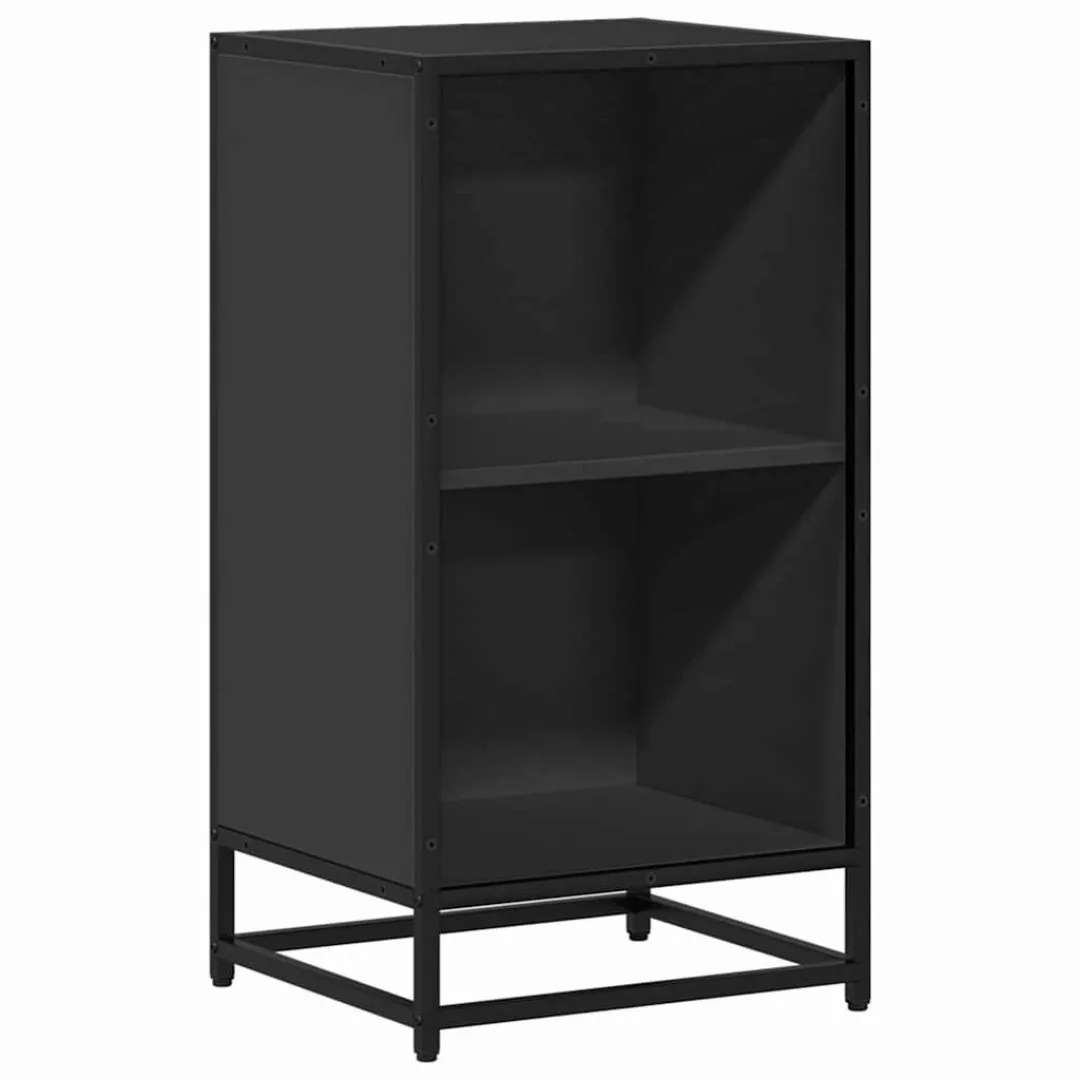 vidaXL Bücherregal Bücherregal Schwarz 40x35x76 cm günstig online kaufen