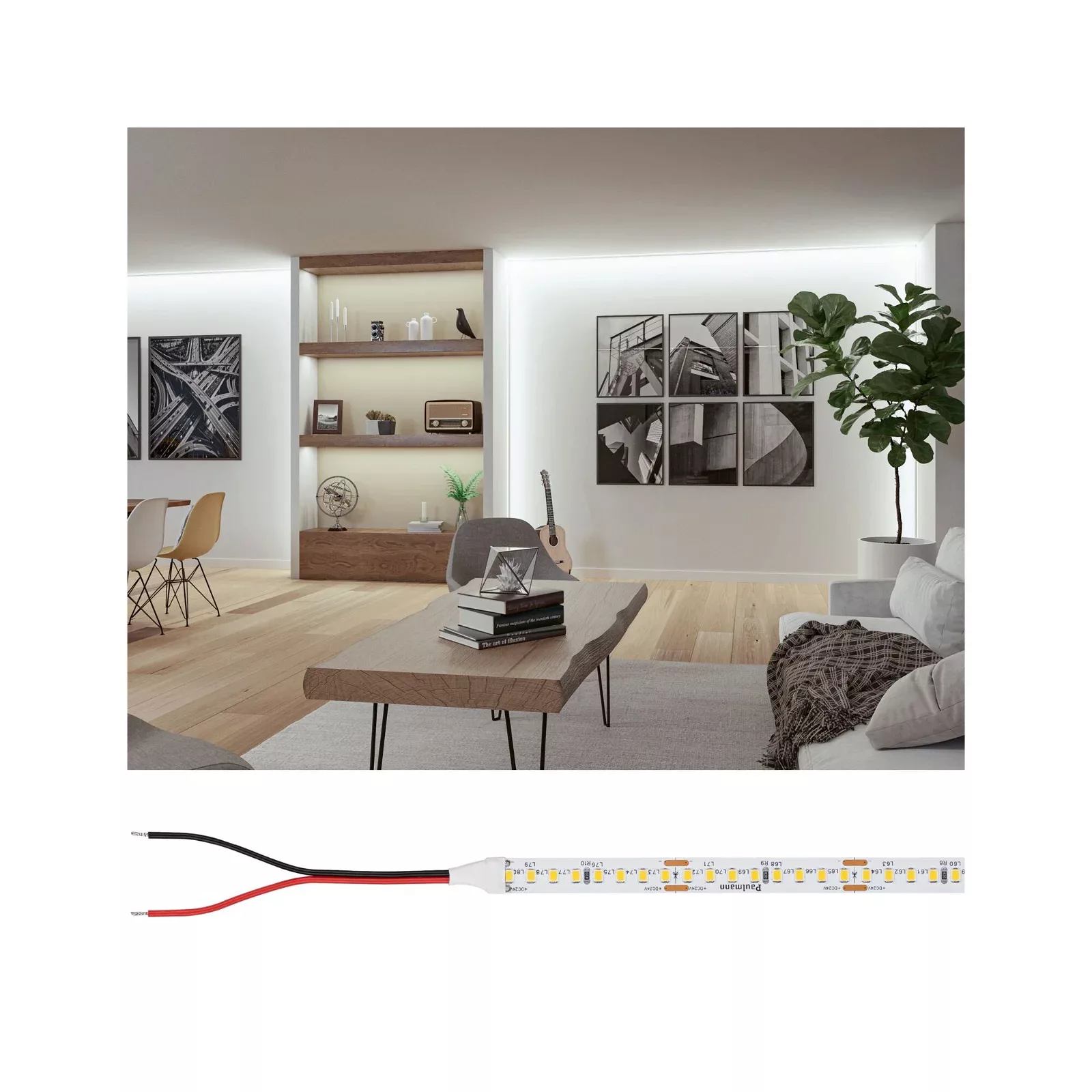 Paulmann "Pro Strip LED Strip Silver P150 840 5m 50W 1530lm/m 160LEDs/m 400 günstig online kaufen