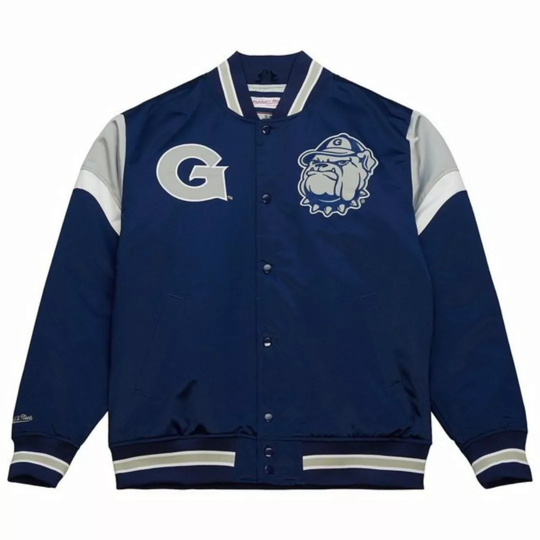 Mitchell & Ness Collegejacke Heavyweight Satin NCAA Georgetown University günstig online kaufen