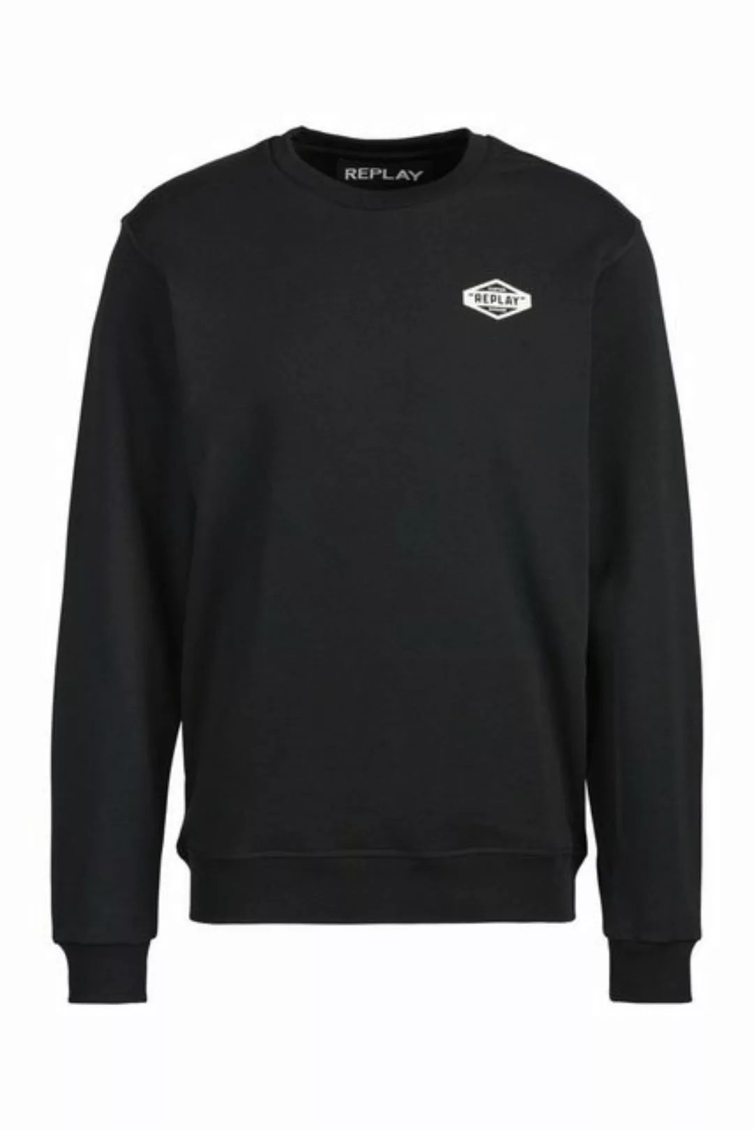 Replay Fleecepullover FRENCH TERRY PL/CO FLEECE günstig online kaufen