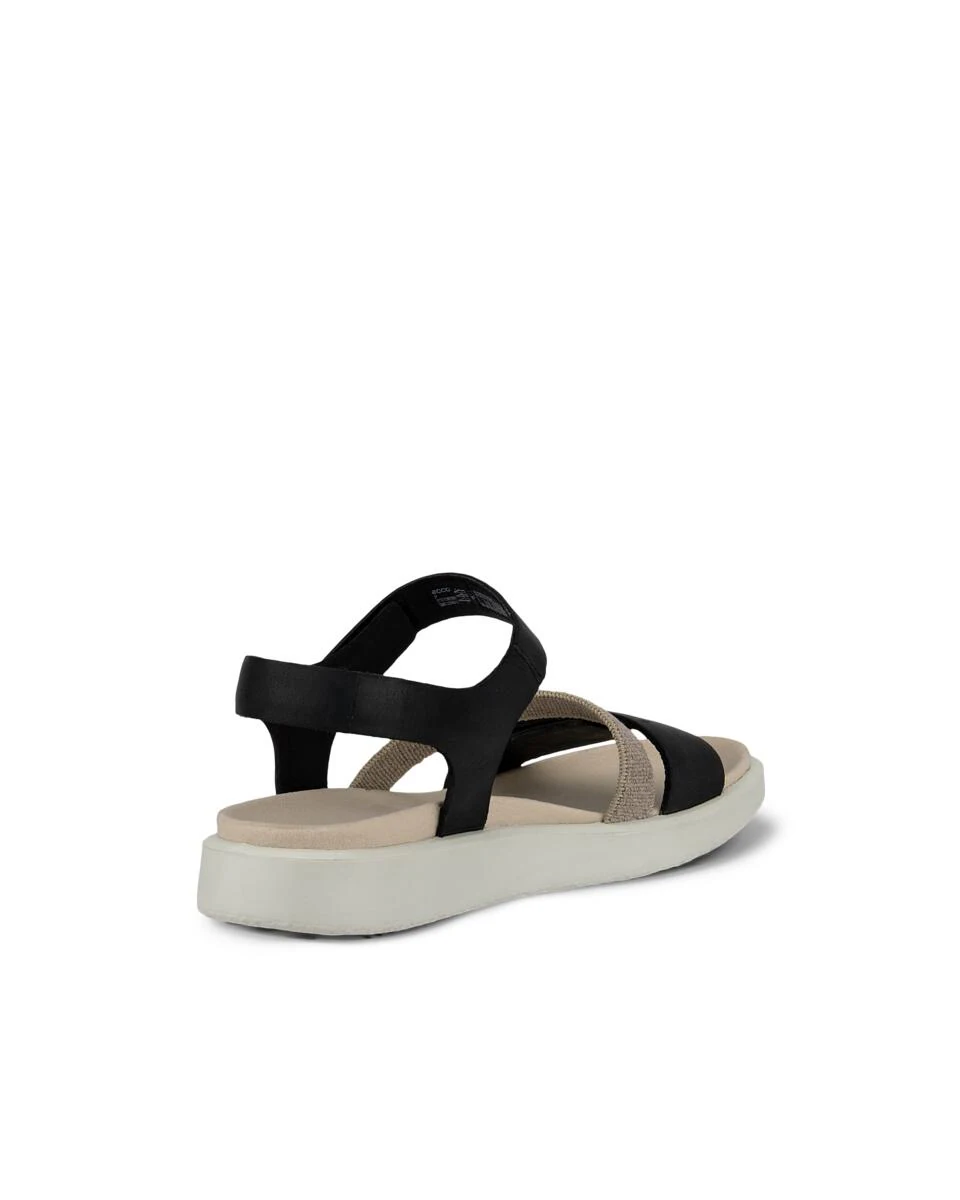 Ecco Plateausandale "ECCO FLOWT W", Sommerschuh, Klettschuh, Urlaubsandale, günstig online kaufen