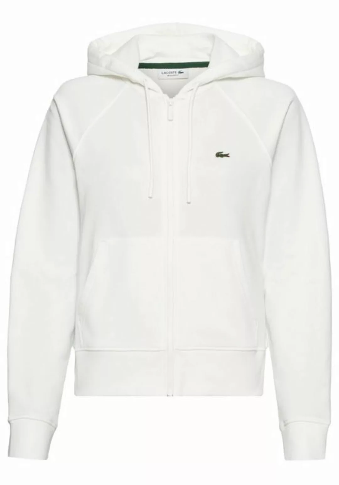 Lacoste Sweatjacke mit praktischer Kängerutasche und typischem Logopatch au günstig online kaufen