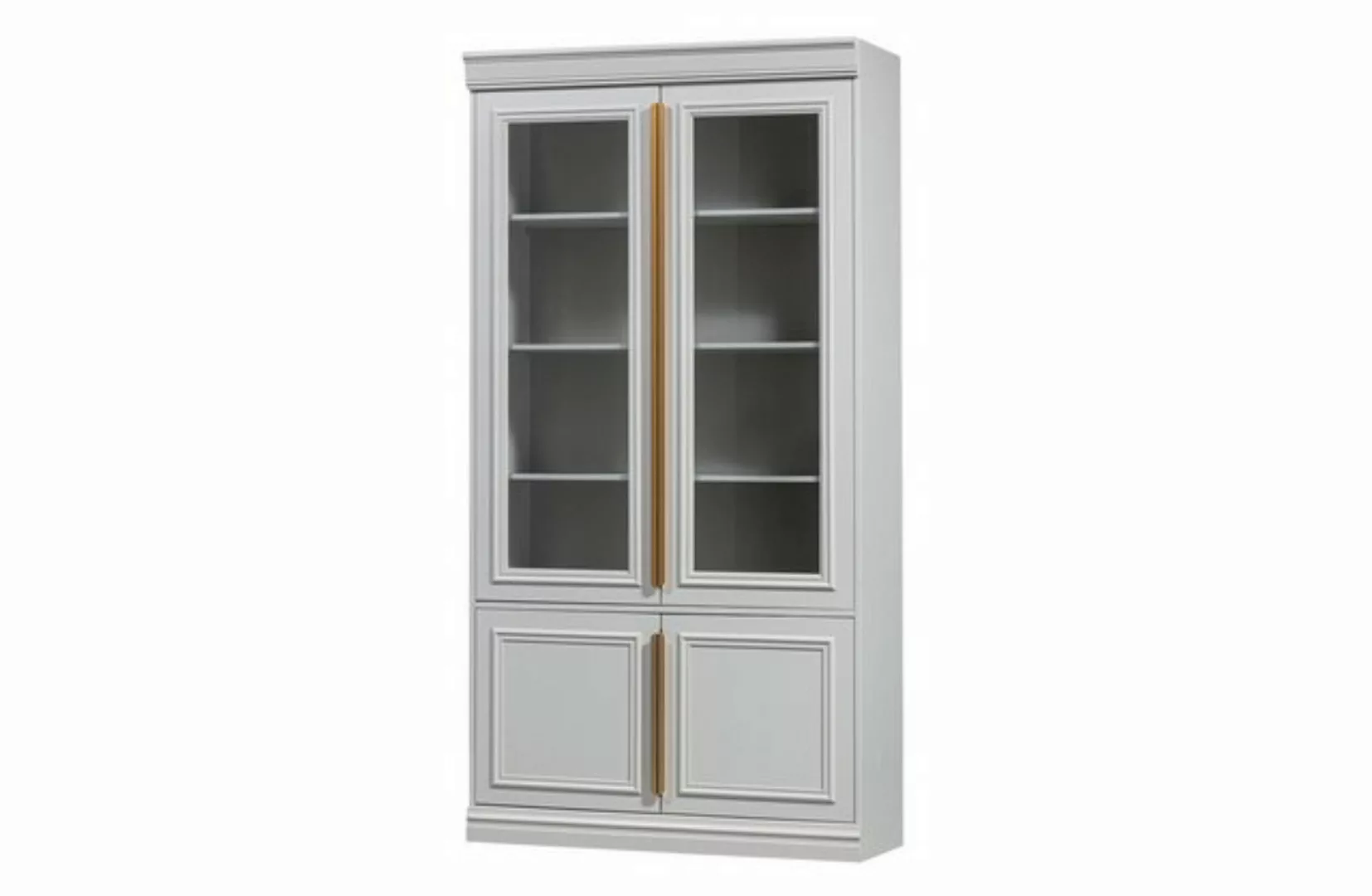 BePureHome Vitrine Vitrine Organize - 4-Türig - Kiefer Nebel günstig online kaufen