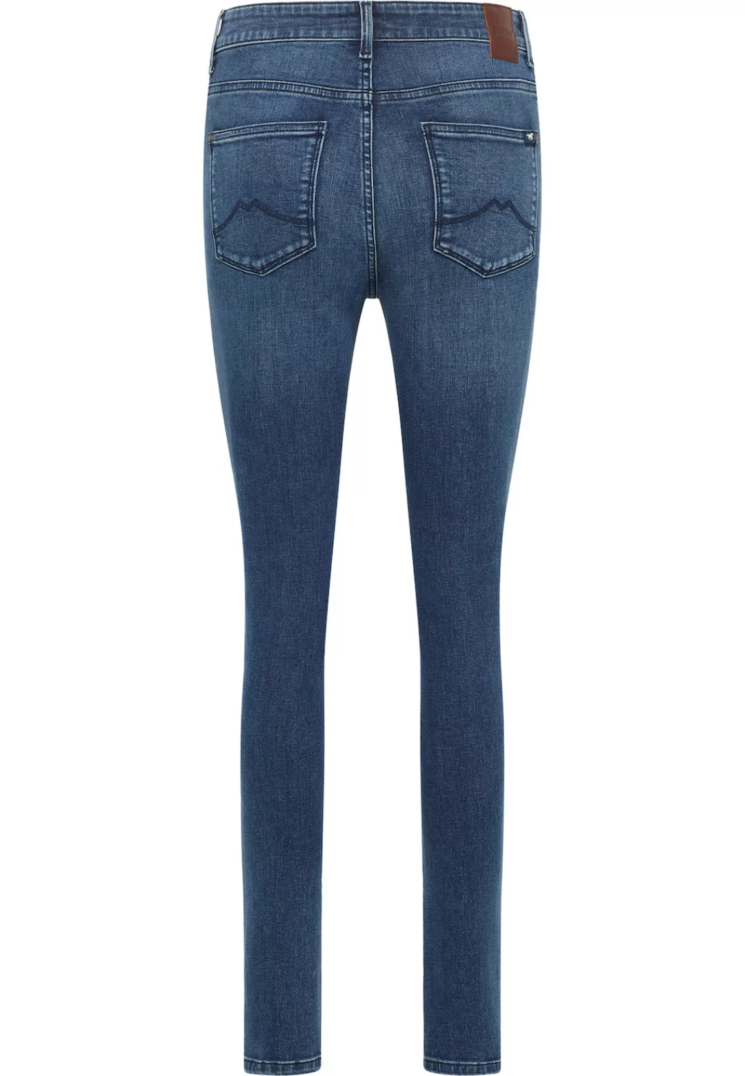 Mustang Damen Jeans GEORGIA Super Skinny Fit - Blau - Blue Denim günstig online kaufen