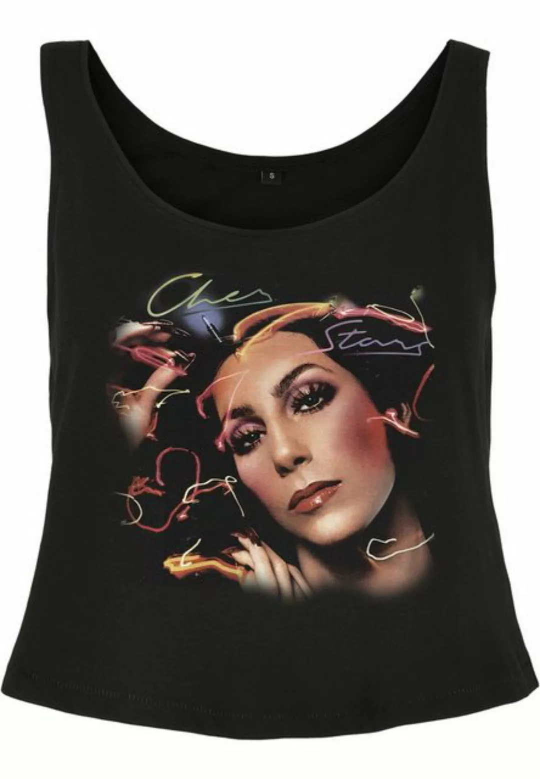 Merchcode Muskelshirt Merchcode Damen Ladies Cher Colour Tank Top (1-tlg) günstig online kaufen