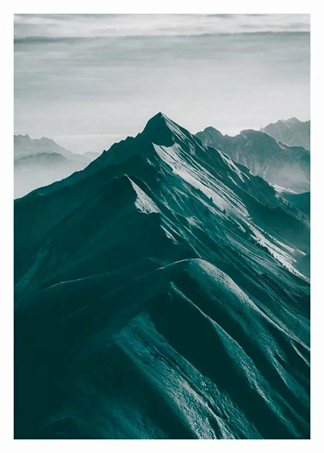 Komar Bild "Mountain Top", Natur, (1 St.), Wandbild zur Dekoration - ohne R günstig online kaufen
