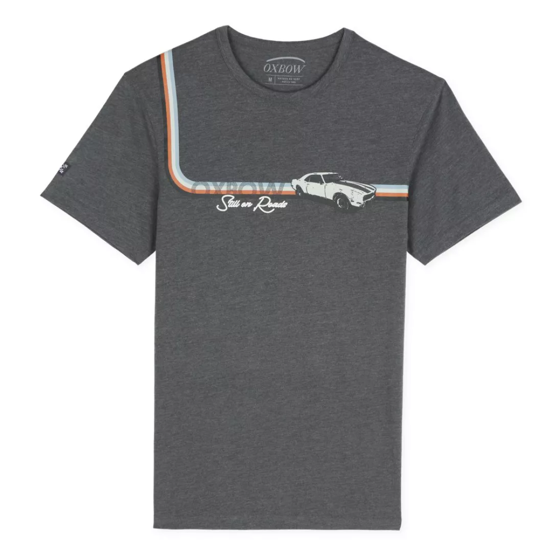Oxbow N2 Tosno Grafik-kurzarm-t-shirt L Anthracite Heather günstig online kaufen