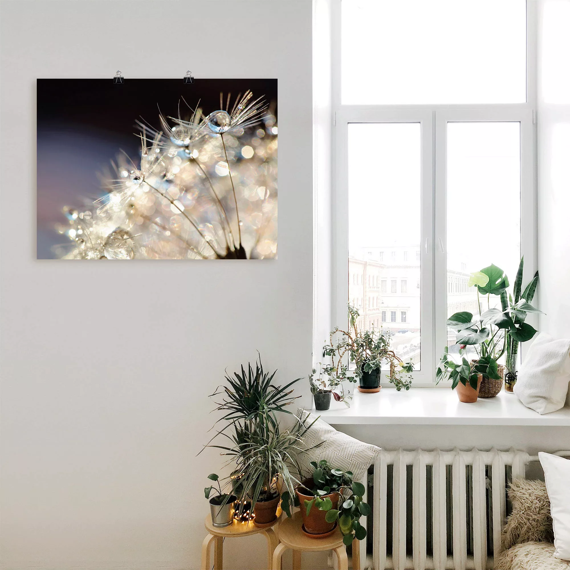 Artland Wandbild "Pusteblume Fantasie", Blumen, (1 St.), als Alubild, Outdo günstig online kaufen