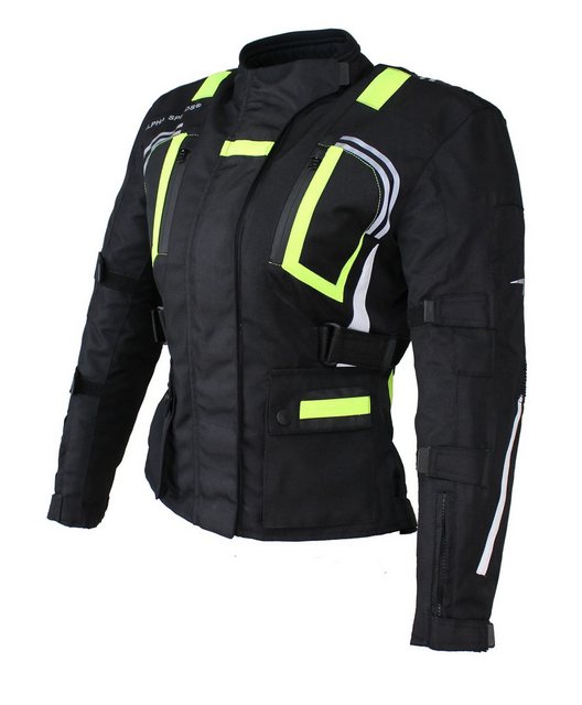 Alpha Speeds Motorradjacke Damen Motorrad Textil Jacke Biker wasserdicht Ja günstig online kaufen