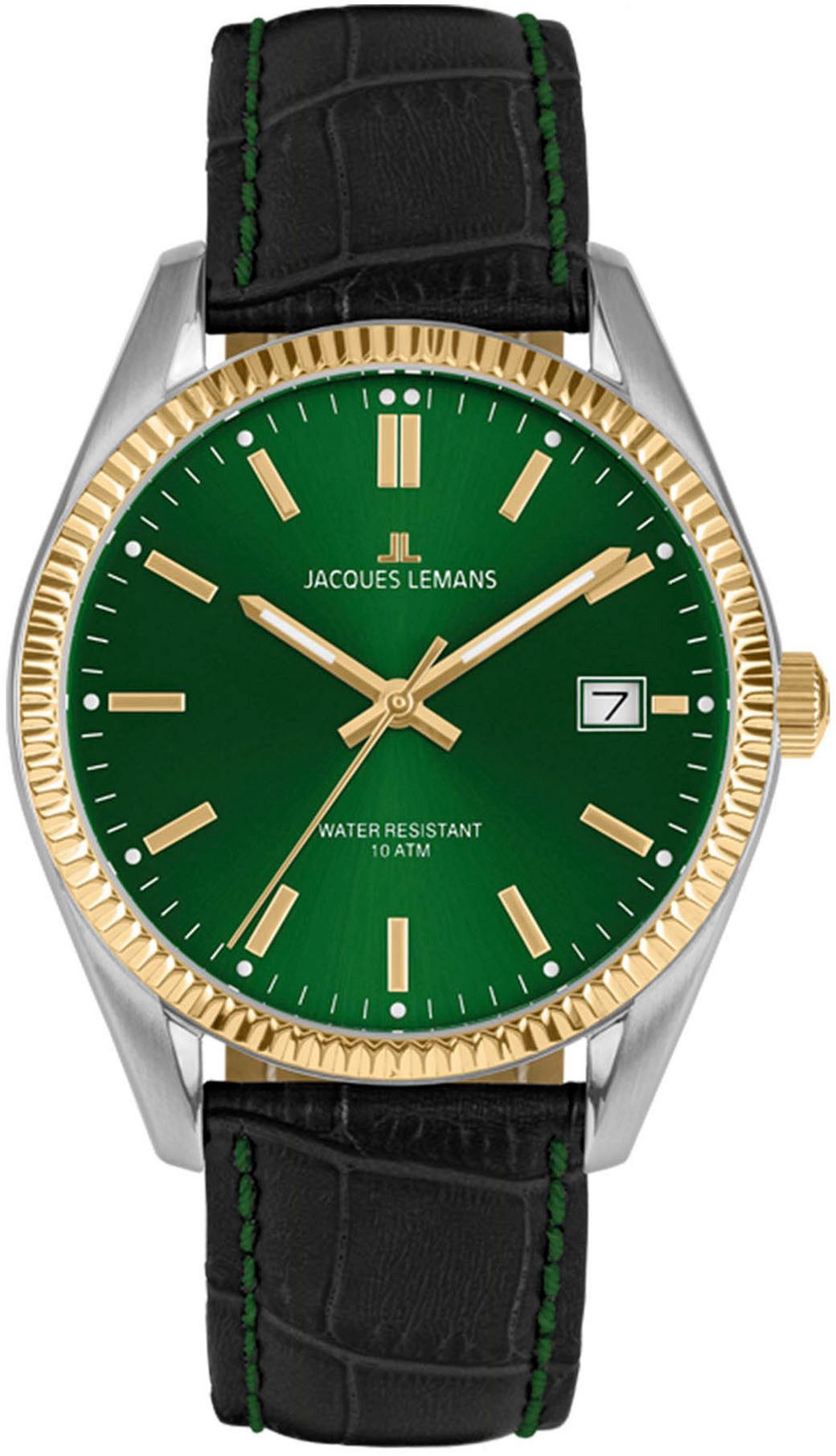 Jacques Lemans Quarzuhr Derby 50-4W, Armbanduhr, günstig online kaufen