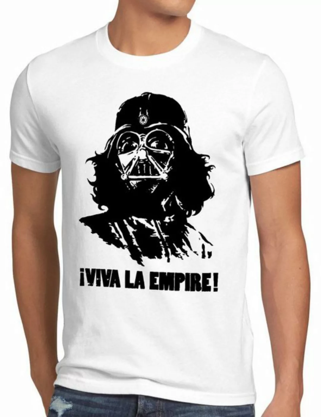 Print-Shirt Herren T-Shirt Viva Imperium star vader revolution che guevara günstig online kaufen