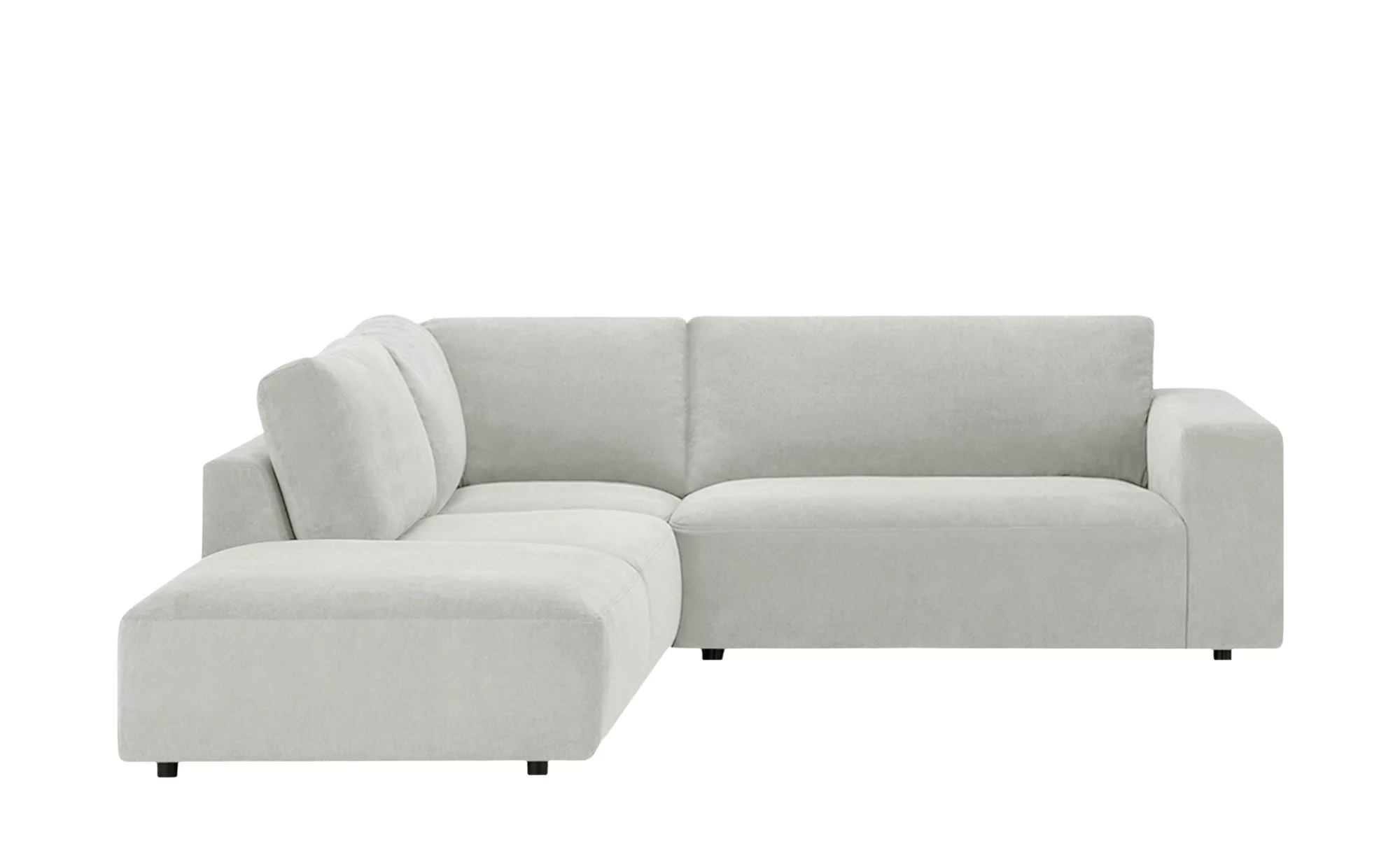 Gallery M Ecksofa  Lucia - grau - 81 cm - Polstermöbel > Sofas > Ecksofas - günstig online kaufen