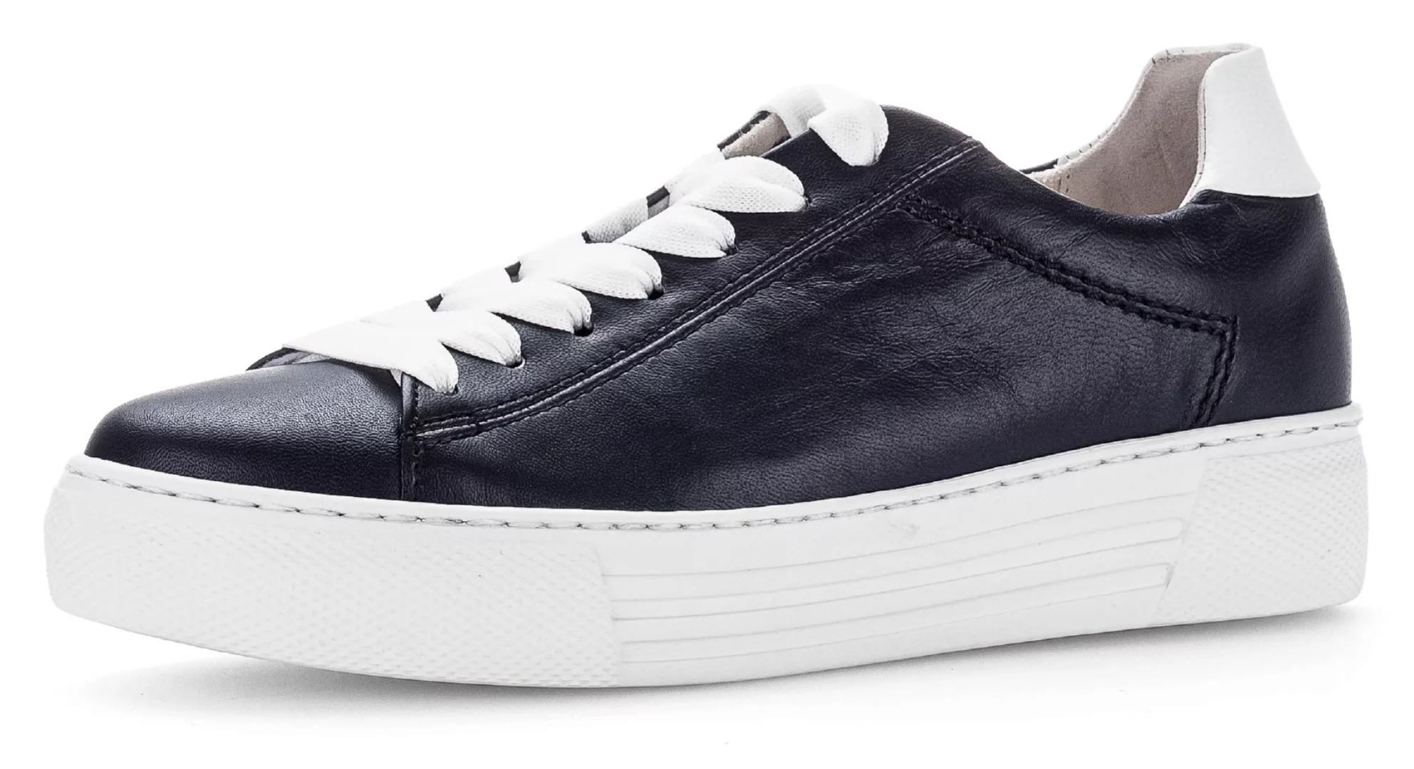 Gabor Plateausneaker "FLORENZ", Freizeitschuh, Halbschuh, Schnürschuh mit F günstig online kaufen