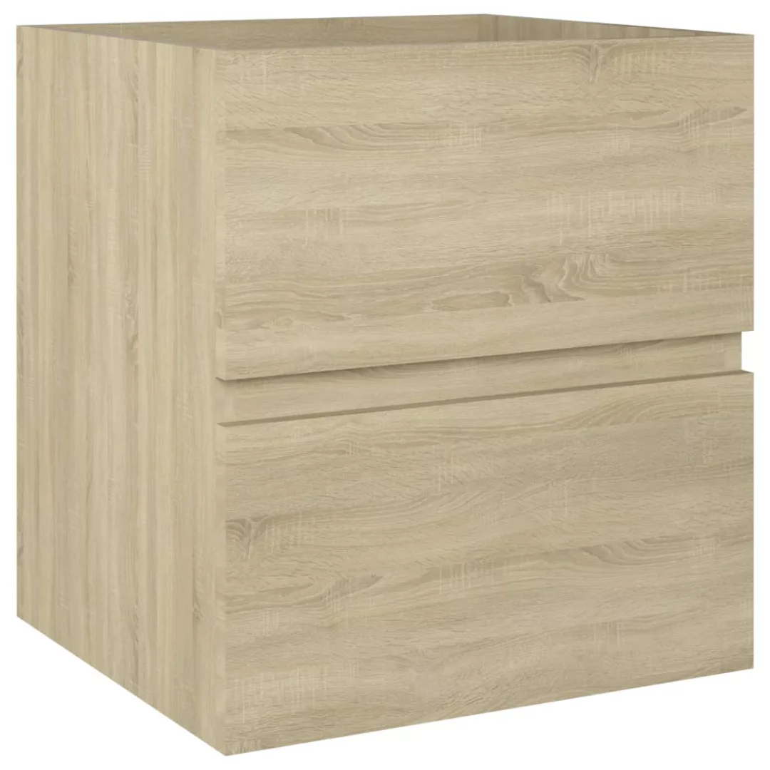 Waschbeckenunterschrank Sonoma-eiche 41x38,5x45 Cm Spanplatte günstig online kaufen