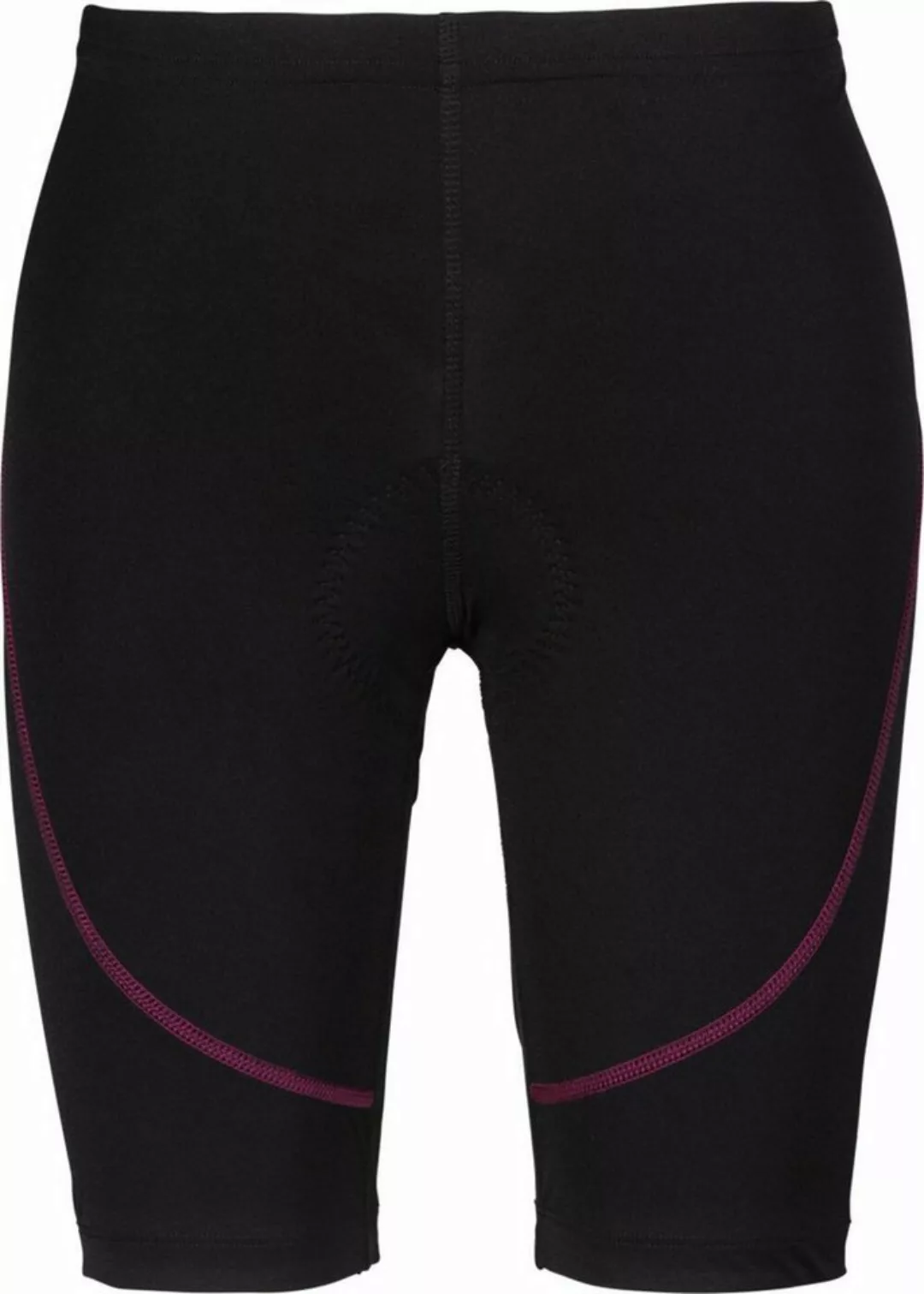 Löffler Fahrradhose STRIPE DA BIKE Damen Fahrrad-Bundhose grau/pink günstig online kaufen