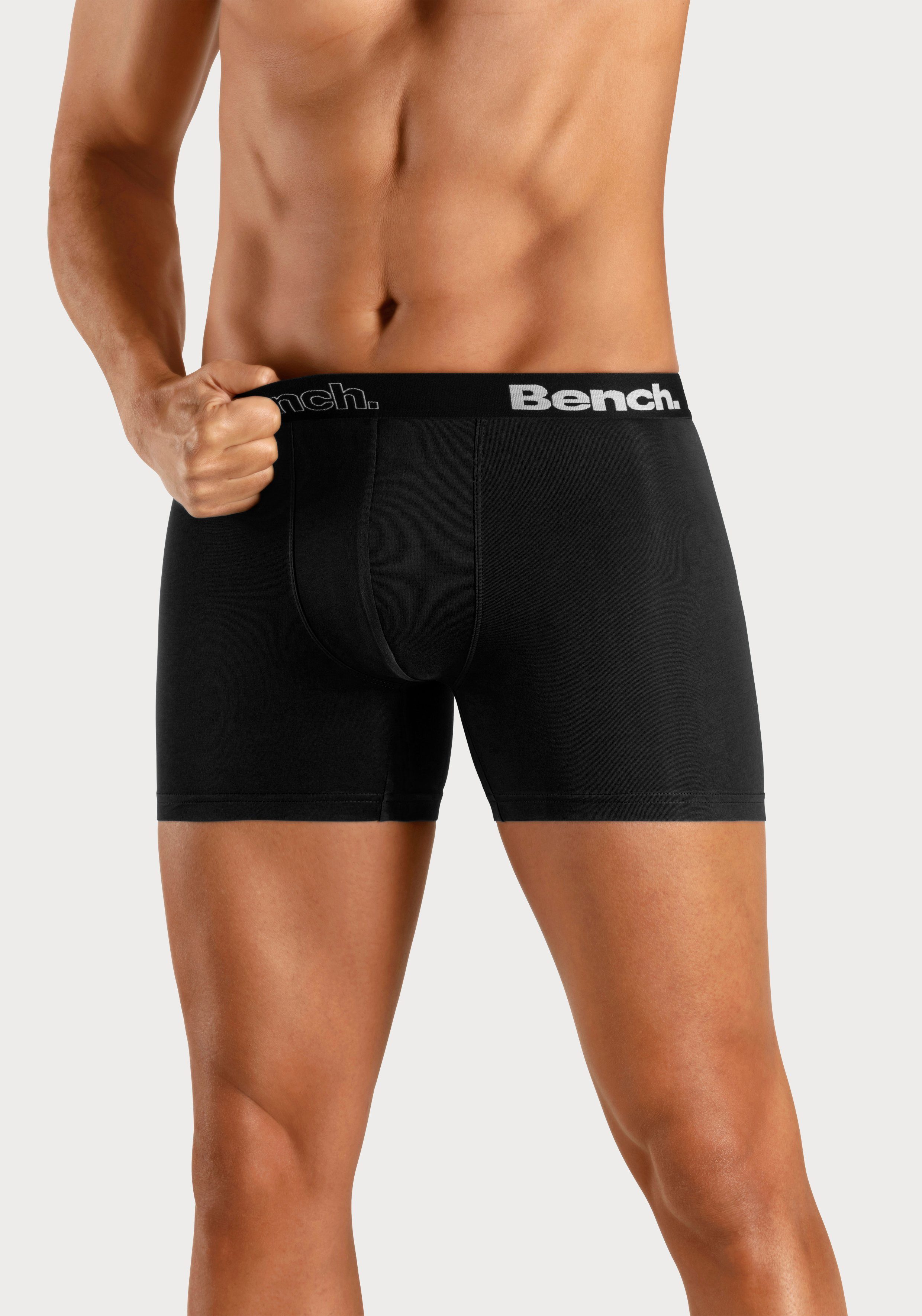 Bench. Langer Boxer "Boxershorts für Herren", (Packung, 4 St.), Unterhosen günstig online kaufen