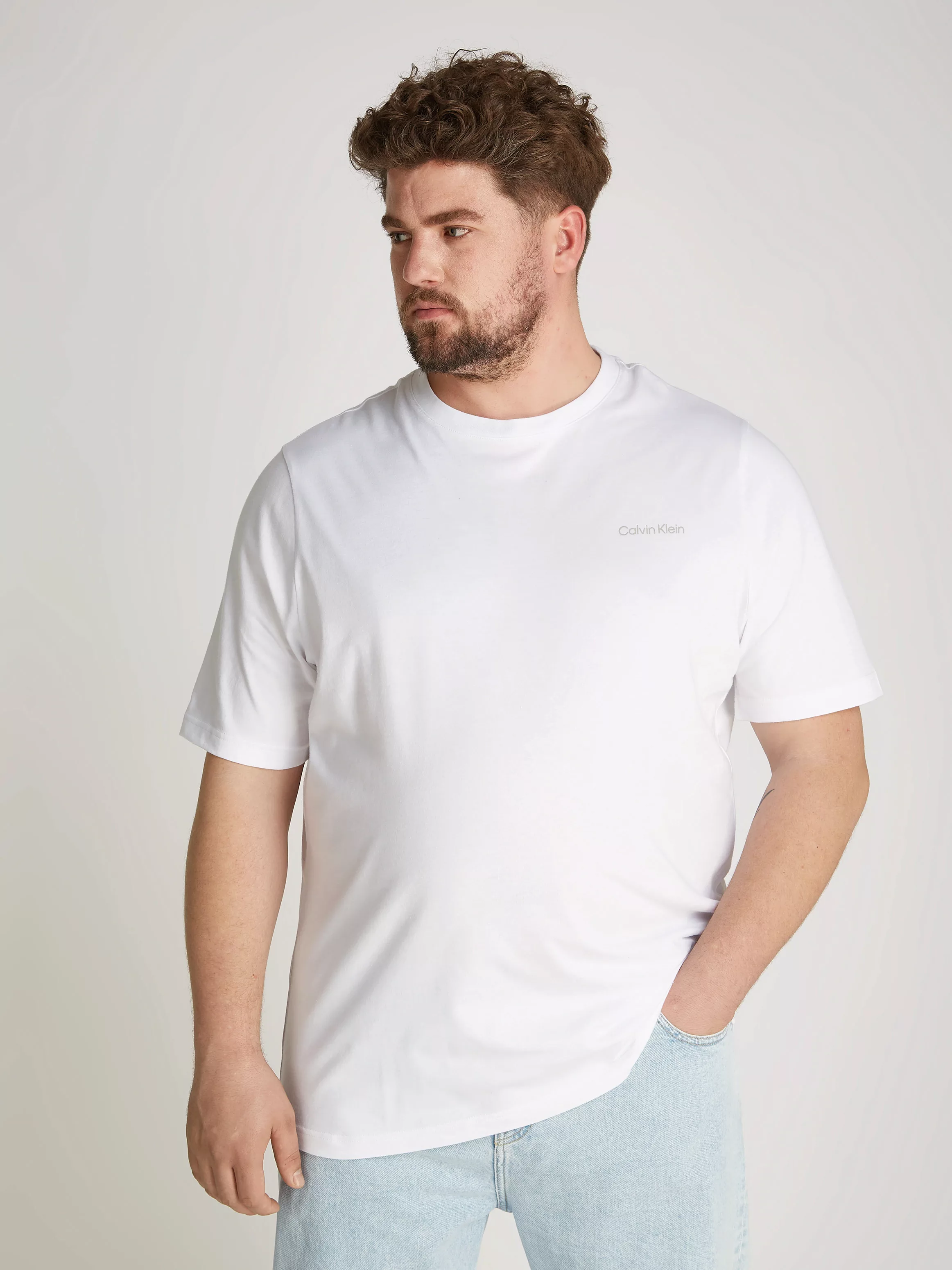 Calvin Klein Big&Tall T-Shirt "BT ENLARGED BACK LOGO T-SHIRT", in großen Gr günstig online kaufen