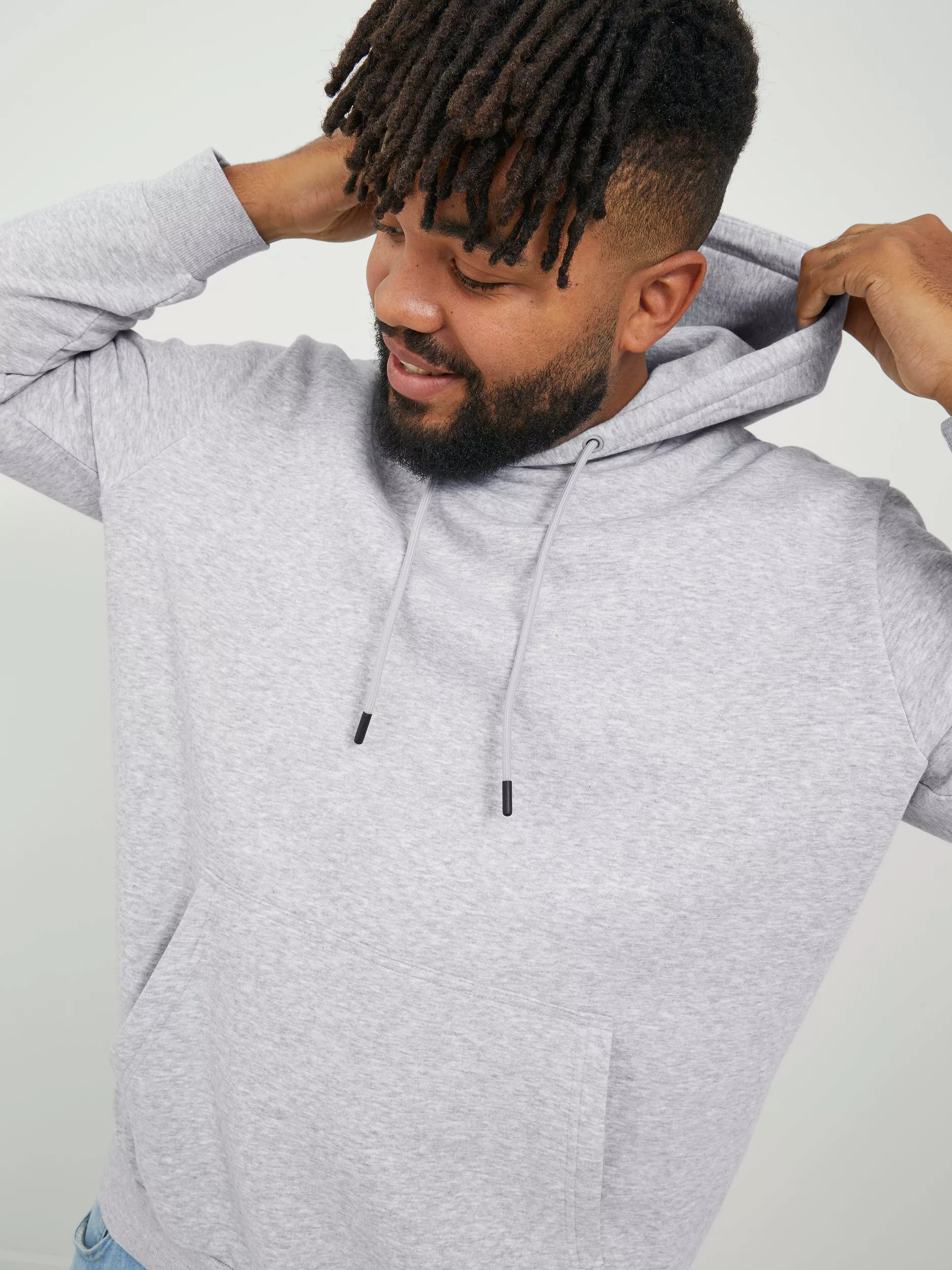 Jack & Jones PlusSize Kapuzensweatshirt JJEBRADLEY SWEAT HOOD NOOS PLS günstig online kaufen