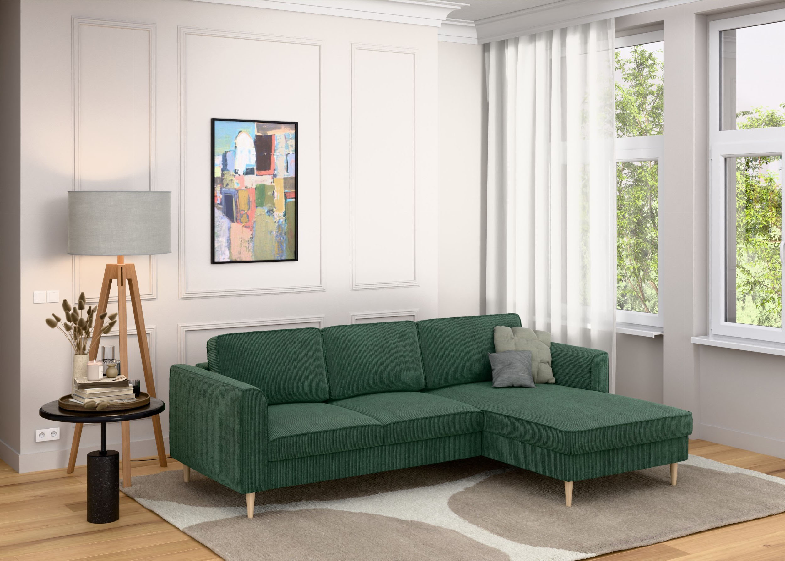 Home affaire Ecksofa "Booster Couch wahlweise mit Schlaffunktion und Bettka günstig online kaufen