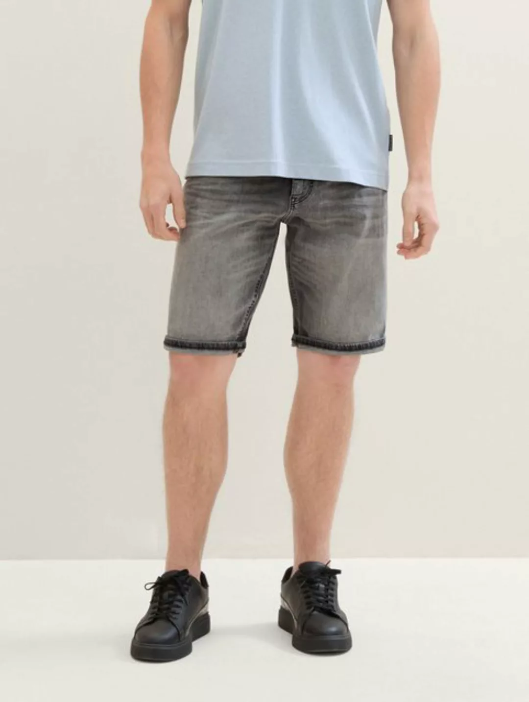 TOM TAILOR Jeansshorts Jeansshorts Straight Leg Regular Fit Denim Shorts 73 günstig online kaufen