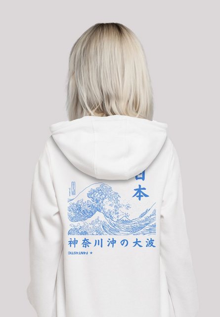 F4NT4STIC Kapuzenpullover "Kanagawa Welle Japan", Hoodie, Warm, Bequem günstig online kaufen