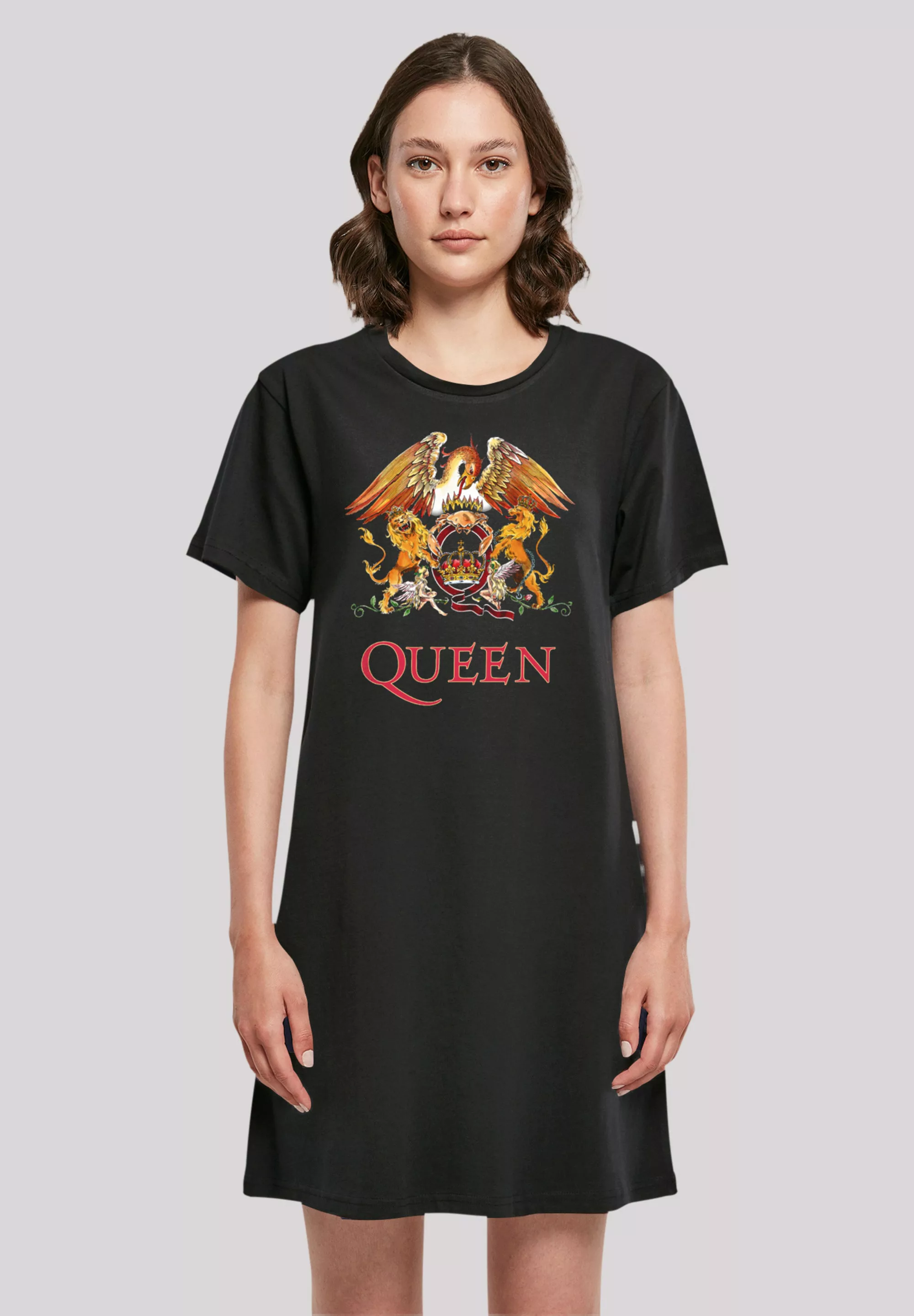 F4NT4STIC Shirtkleid "Queen Damen T-Shirt Kleid", Print günstig online kaufen