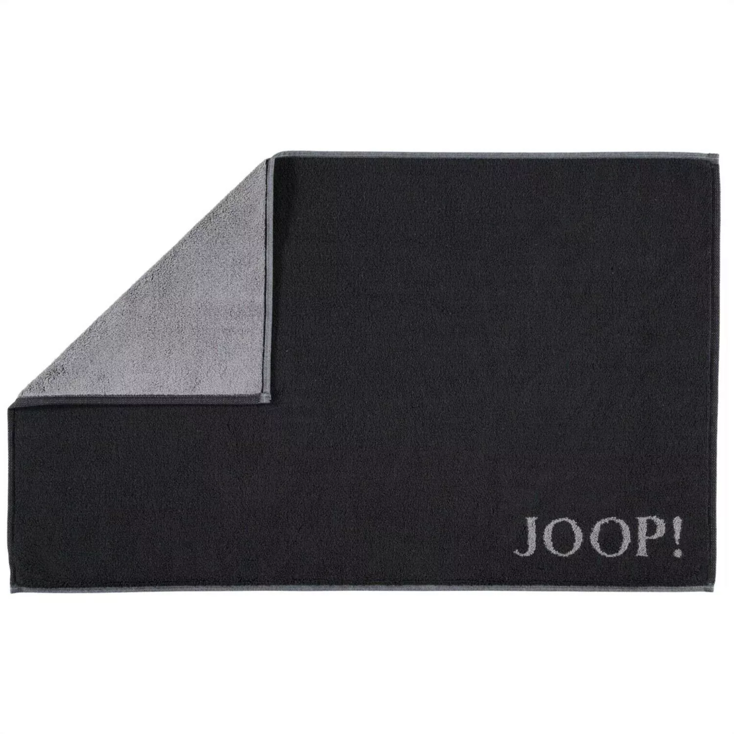 Joop Badematte Duschvorleger Badvorleger 1600-090 Schwarz Anthra 50x80 günstig online kaufen