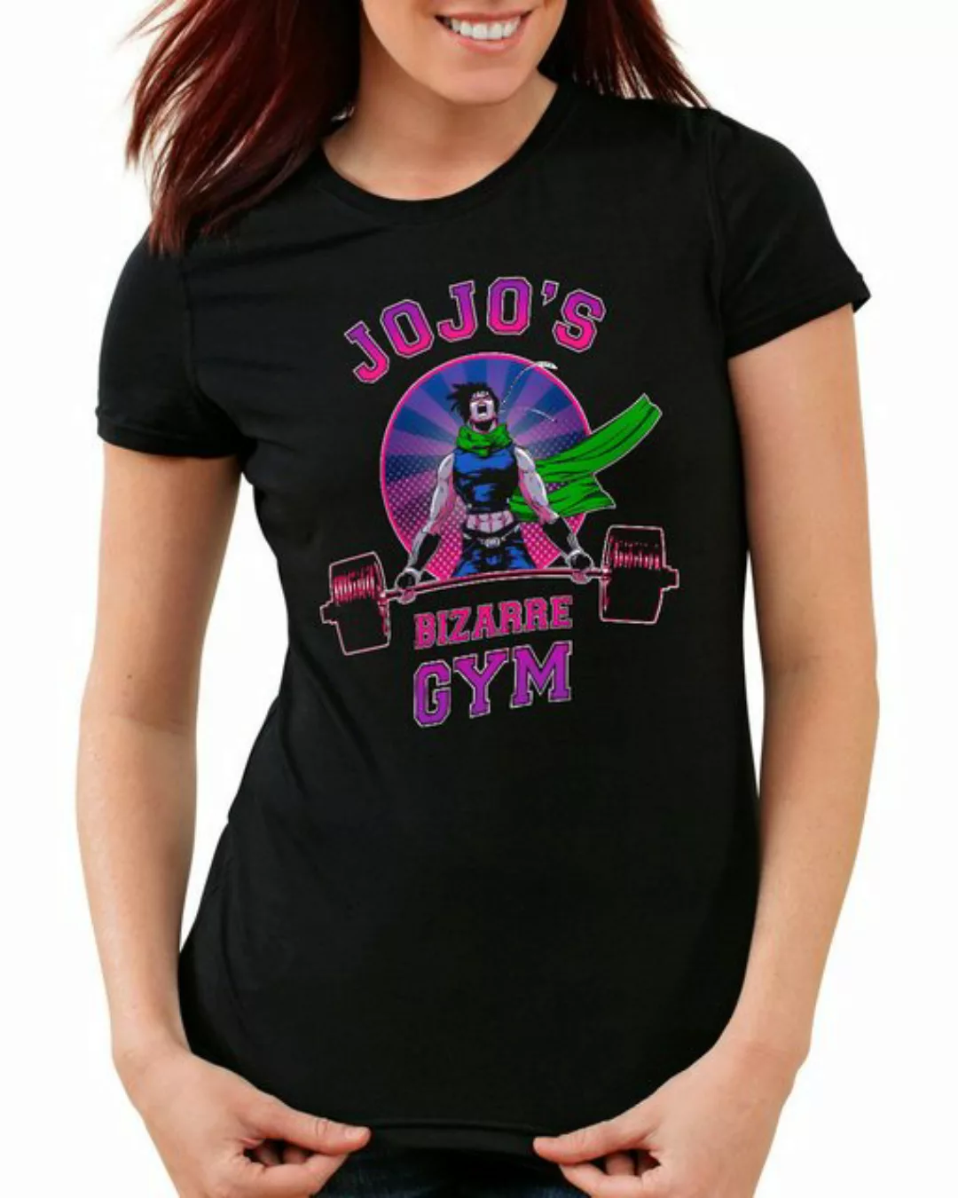 style3 T-Shirt Bizarre Gym jojos bizarre adventure anime japan manga günstig online kaufen