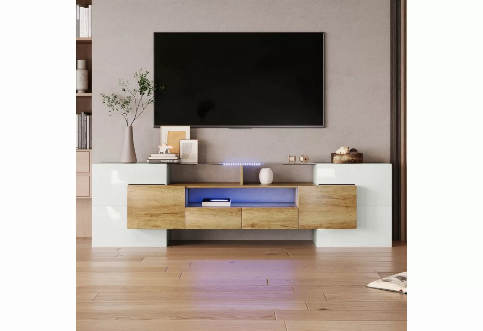 HAUSS SPLOE TV-Schrank TV-Schrank Fernsehtisch TV Board TV- Lowboard (1-St. günstig online kaufen