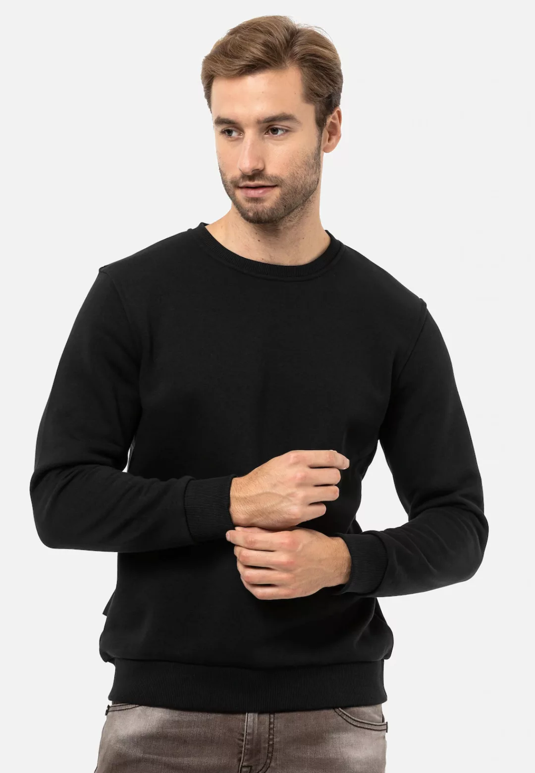 Cipo & Baxx Sweatshirt, im stylischen Uni-Look günstig online kaufen