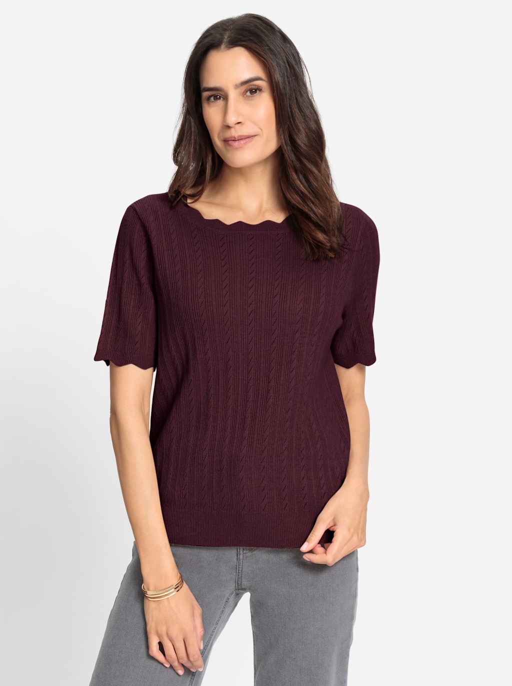 Inspirationen Kurzarmpullover "Kurzarm-Pullover" günstig online kaufen