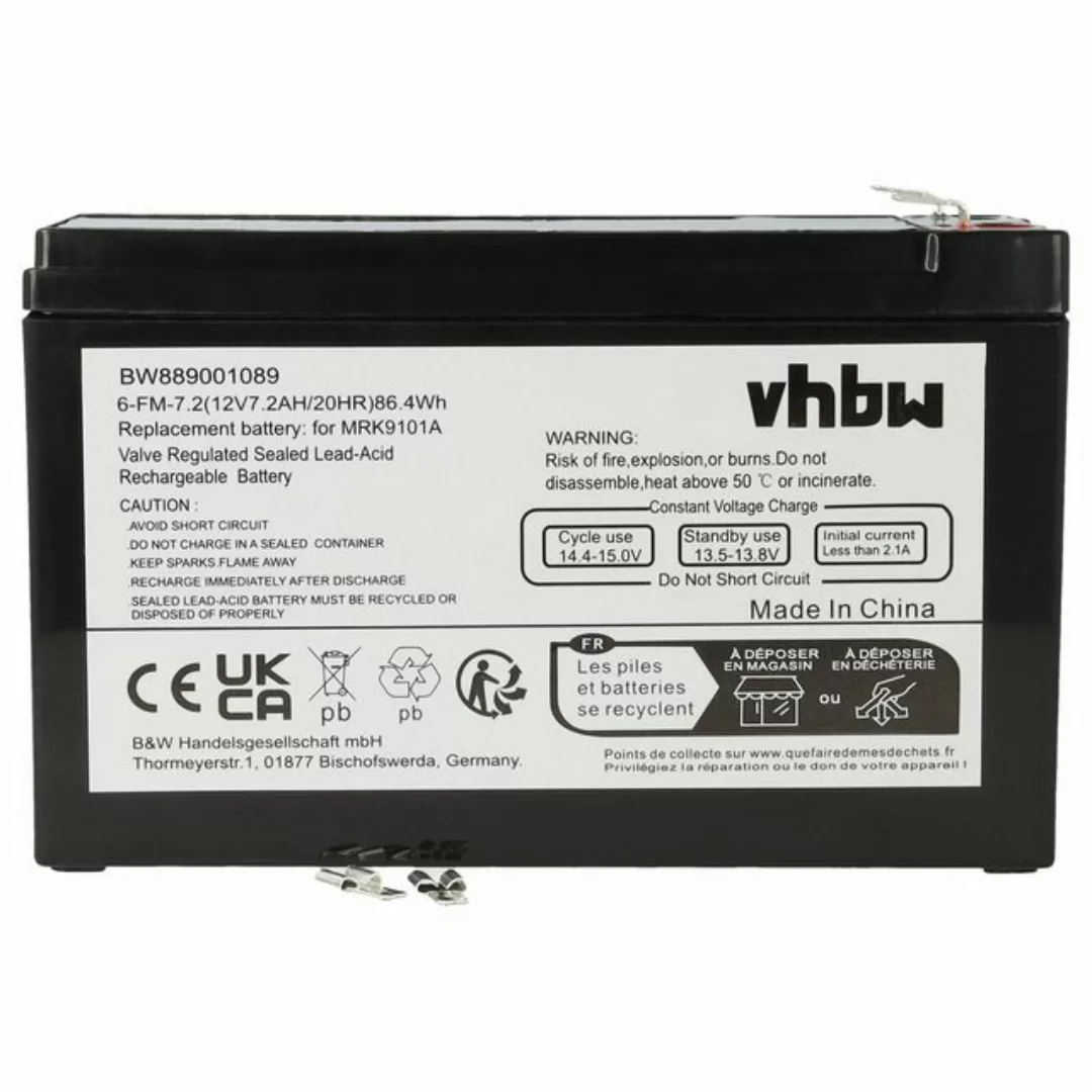 vhbw Ersatz für APC RBC110 für Rasenmäher / Mähroboter (7200 mAh, 12 V, Akk günstig online kaufen