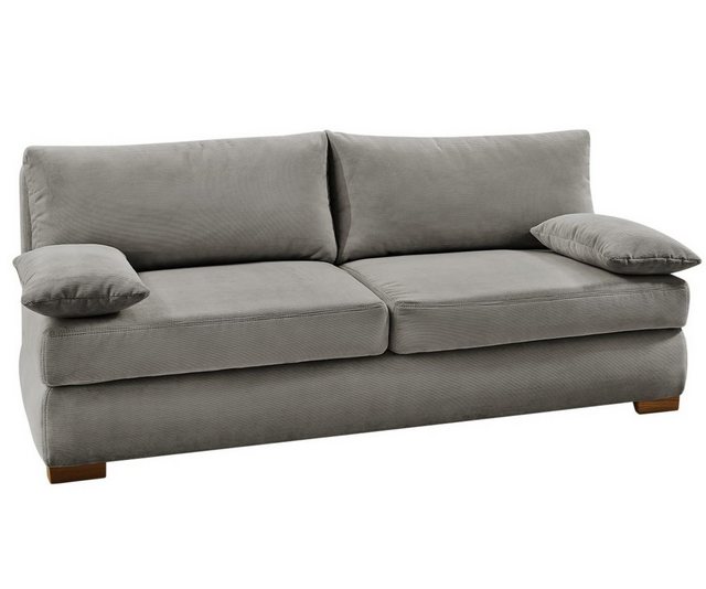 luma-home Schlafsofa 15152, Dauerschläfer mit Bettkasten 201 cm breit, Fede günstig online kaufen