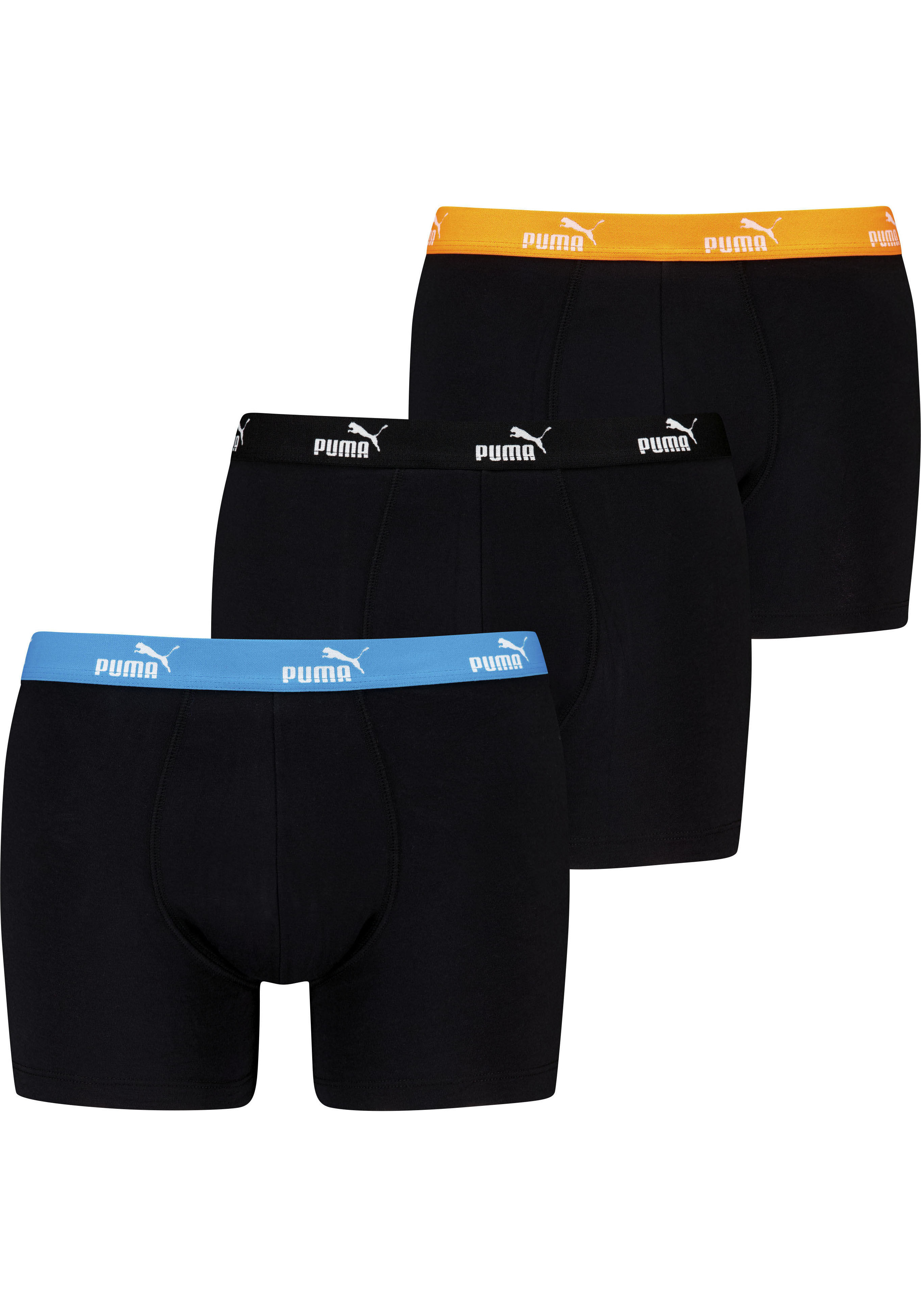 PUMA Boxer "MEN PROMO SOLID BOXER 3P", (3er Pack), mit elastischem Logobund günstig online kaufen