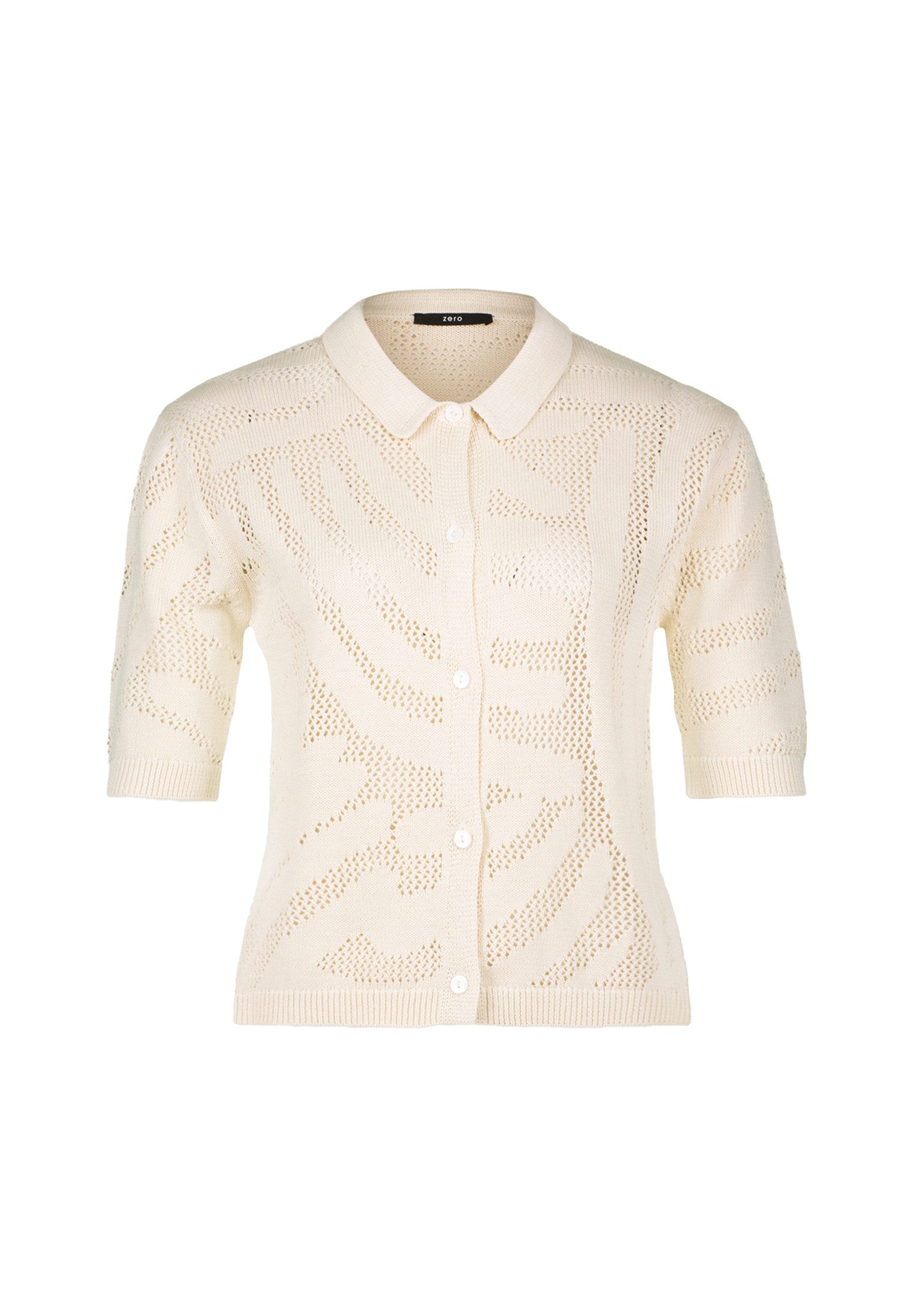 Zero Strickjacke zero Damen Strickjacke gehäckelt günstig online kaufen