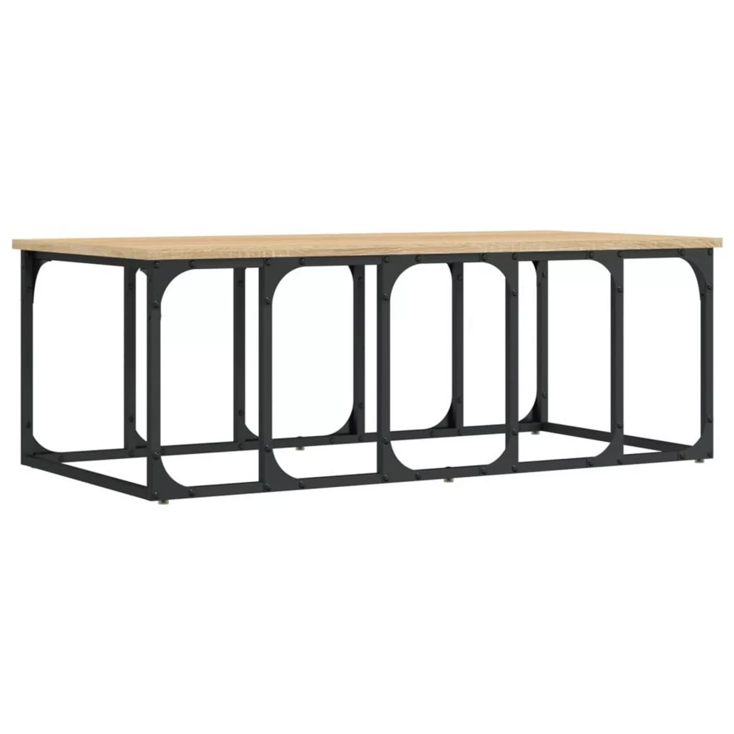 vidaXL Couchtisch Sonoma-Eiche 100x50x35,5 cm Holzwerkstoff günstig online kaufen