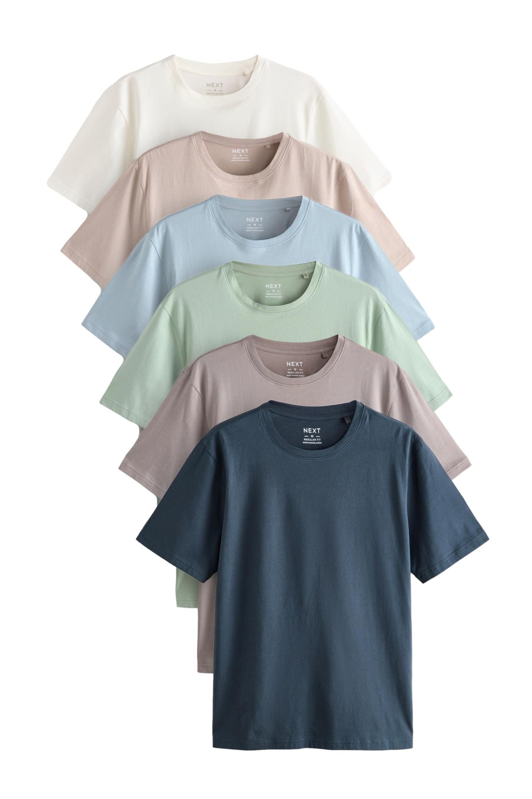 Next T-Shirt Essential Regular Fit T-Shirts, günstig online kaufen