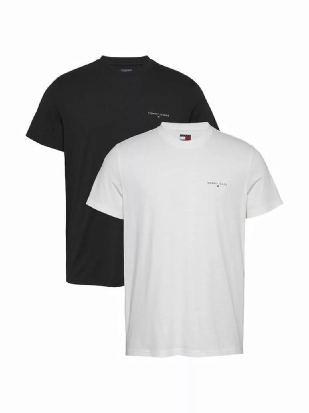 Tommy Jeans T-Shirt (Packung, 2-tlg., 2er-Pack) mit dezentem Logo günstig online kaufen