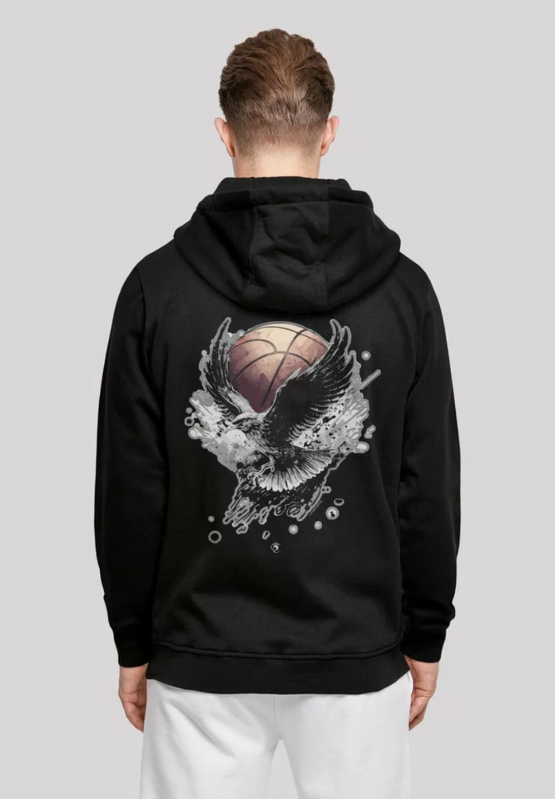 F4NT4STIC Kapuzenpullover "Basketball Adler", Print günstig online kaufen