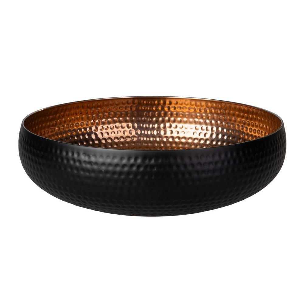MICA Dekoteller Dekoschale schwarz/kupfer - ca. günstig online kaufen
