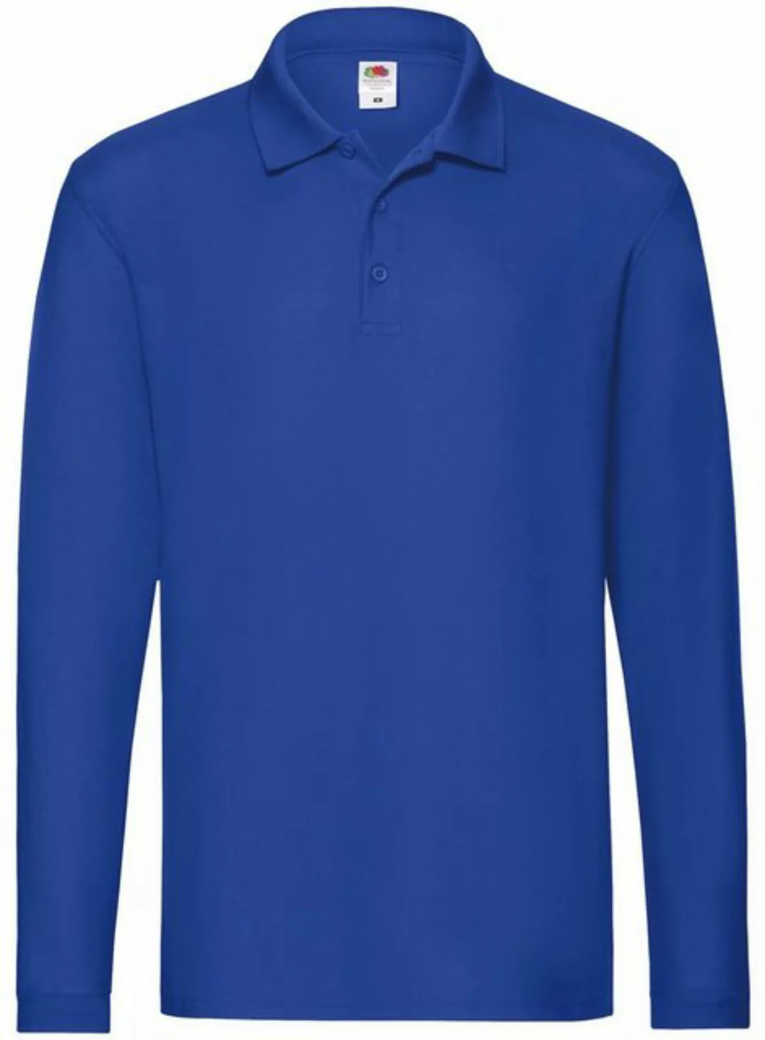 Fruit of the Loom Poloshirt Fruit of the Loom Premium Long Sleeve Polo günstig online kaufen